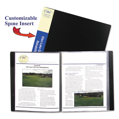 C-Line&reg; Bound Sheet Protector Presentation Book