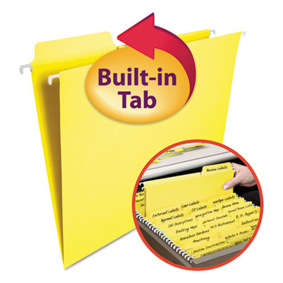 Smead&reg; FasTab&reg; Hanging Folders