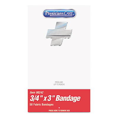 PhysiciansCare&reg; by First Aid Only&reg; Xpress First Aid&trade; Refill Plastic Bandages