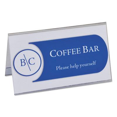 C-Line&reg; Tent Card Holders