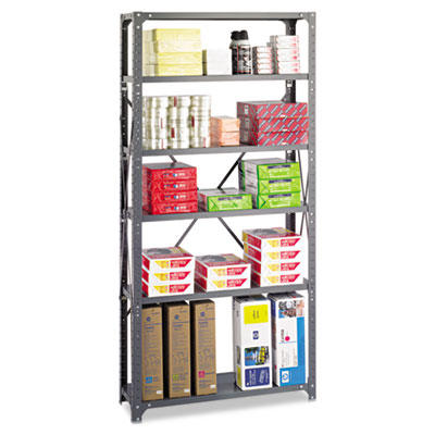 Safco&reg; Heavy-Duty Commercial Steel Shelving Unit