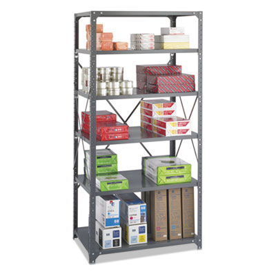Safco&reg; Heavy-Duty Commercial Steel Shelving Unit