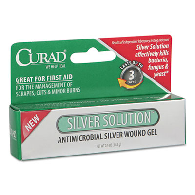 Curad&reg; Silver Solution&trade; Antimicrobial Gel