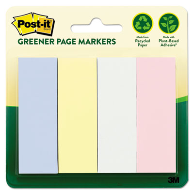 Post-it&reg; Greener Page Markers Page Markers