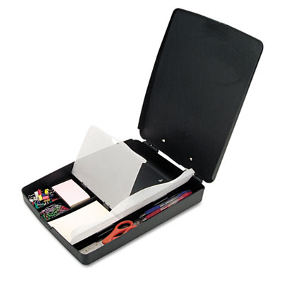 Officemate Extra Storage &amp; Supply Clipboard Box
