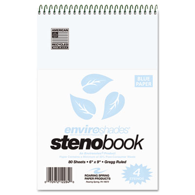 Roaring Spring&reg; Enviroshades&reg; Steno Notebook