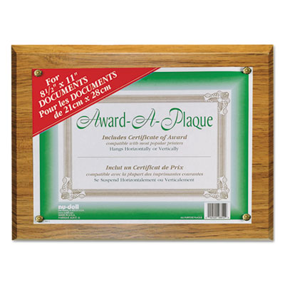 NuDell&trade; Award-A-Plaque