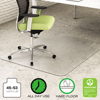 deflecto&reg; EnvironMat&reg; 100% Recycled Anytime Use Chair Mat
