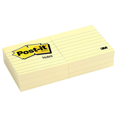 Post-it&reg; Notes Original Pads in Canary Yellow