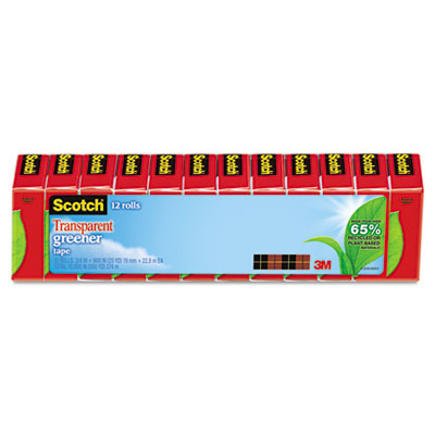Scotch&reg; Transparent Greener Tape