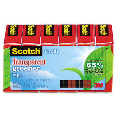 Scotch&reg; Transparent Greener Tape
