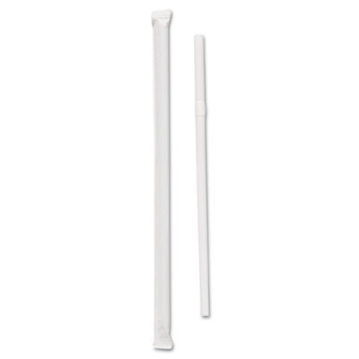 SOLO&reg; Cup Company Wrapped Jumbo Flexible Straws