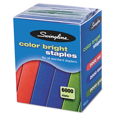 Swingline&reg; Color Bright Staples