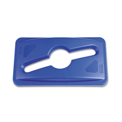 Rubbermaid&reg; Commercial Slim Jim&reg; Single Stream Recycling Top