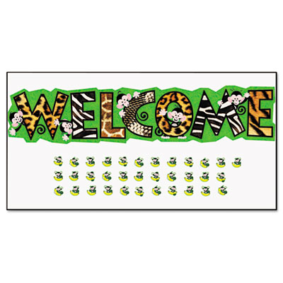 TREND&reg; Monkey Mischief&trade; Welcome Bulletin Board Set