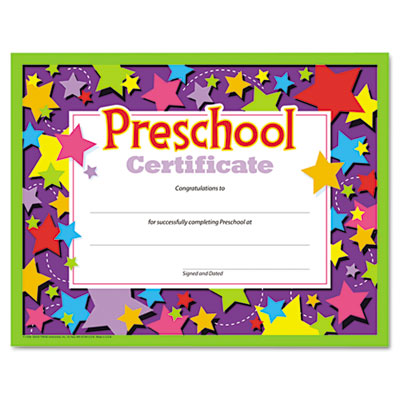 TREND&reg; Colorful Classic Certificates