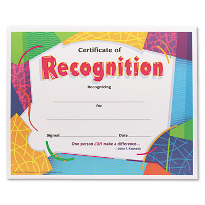 TREND&reg; Colorful Classic Certificates