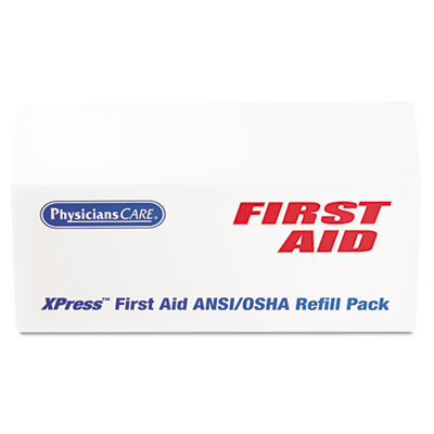 PhysiciansCare&reg; by First Aid Only&reg; Xpress First Aid&trade; First Aid Refill Pack