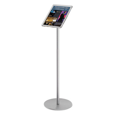deflecto&reg; Floor Sign Display with Rear Literature Pocket