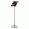 deflecto&reg; Floor Sign Display with Rear Literature Pocket
