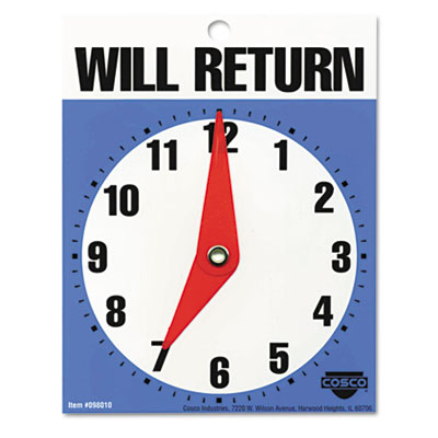COSCO Will Return Later Sign