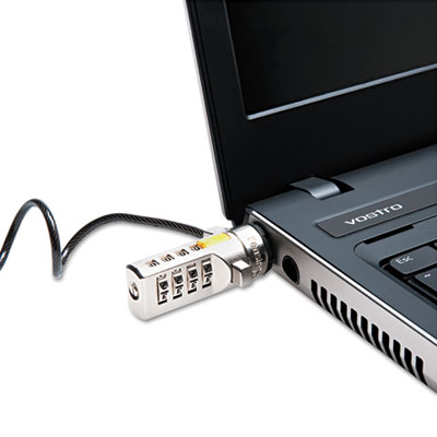 Kensington&reg; Portable Combination Laptop Lock