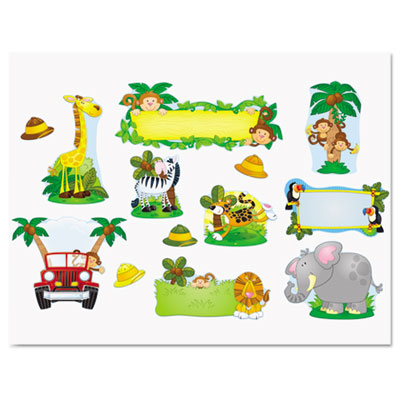Carson-Dellosa Publishing Jungle Safari Bulletin Board Set