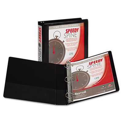 Samsill&reg; Speedy Spine Heavy-Duty Time Saving D-Ring View Binder