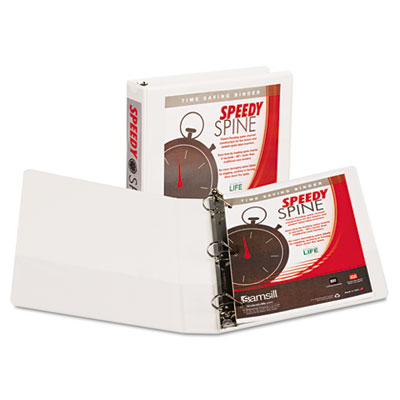 Samsill&reg; Speedy Spine Heavy-Duty Time Saving D-Ring View Binder