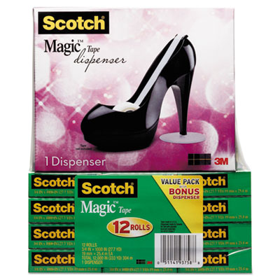 Scotch&reg; Magic&trade; Tape Designer Dispenser Value Packs