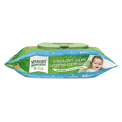 Seventh Generation&reg; Free &amp; Clear Baby Wipes