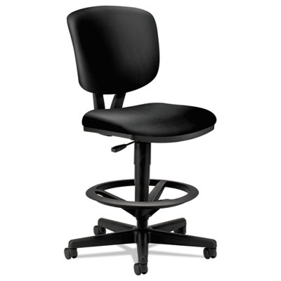 HON&reg; Volt&reg; Series Leather Adjustable Task Stool