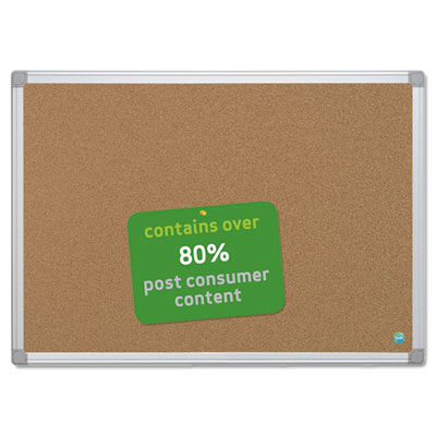 MasterVision&reg; Earth Cork Board