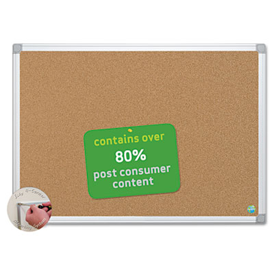 MasterVision&reg; Earth Cork Board