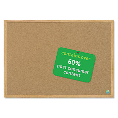 MasterVision&reg; Earth Cork Board