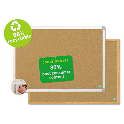 MasterVision&reg; Earth Cork Board