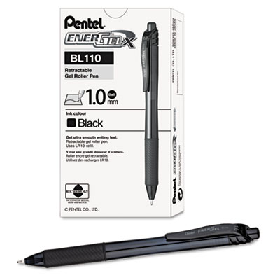 Pentel&reg; EnerGel-X&reg; Retractable Roller Gel Pen