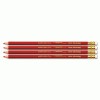 Write Dudes USA Gold Red Checking Pencils