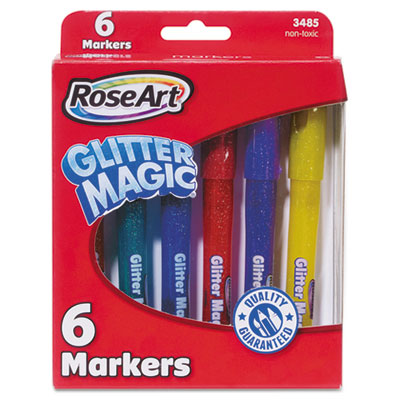 RoseArt® Glitter Magic Markers RoseArt® Glitter Magic Markers
