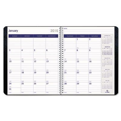 Blueline&reg; DuraGlobe&trade; 14-Month Planner