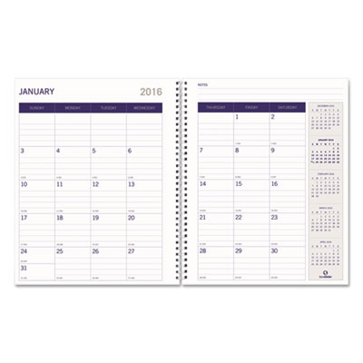Blueline&reg; DuraGlobe&trade; 14-Month Planner