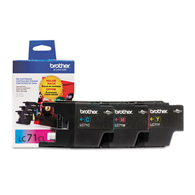 Brother&reg; LC713PKS-LC71Y Inks