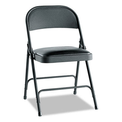 Alera&reg; Steel Folding Chair with Two-Brace Support