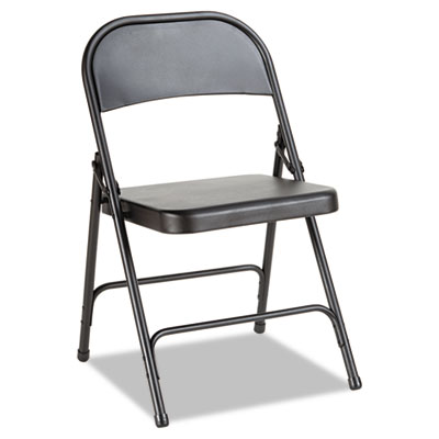 Alera&reg; Steel Folding Chair with Two-Brace Support