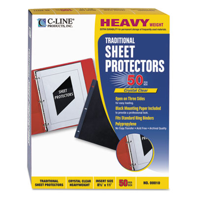 C-Line&reg; Traditional Sheet Protector