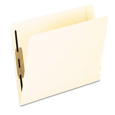 Pendaflex&reg; Manila Laminated End Tab Folders With Fasteners