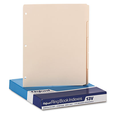 Oxford&reg; Write-On Tab Dividers