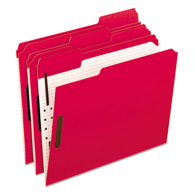 Pendaflex&reg; Colored Folders With Embossed Fasteners