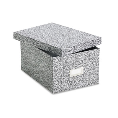 Oxford&reg; Reinforced Board Card File with Lift-Off Cover