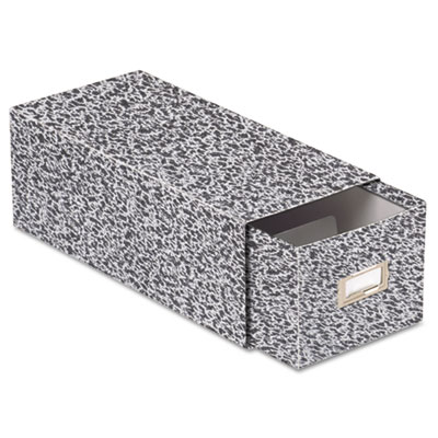 Oxford&reg; Reinforced Board Card File with Pull Drawer